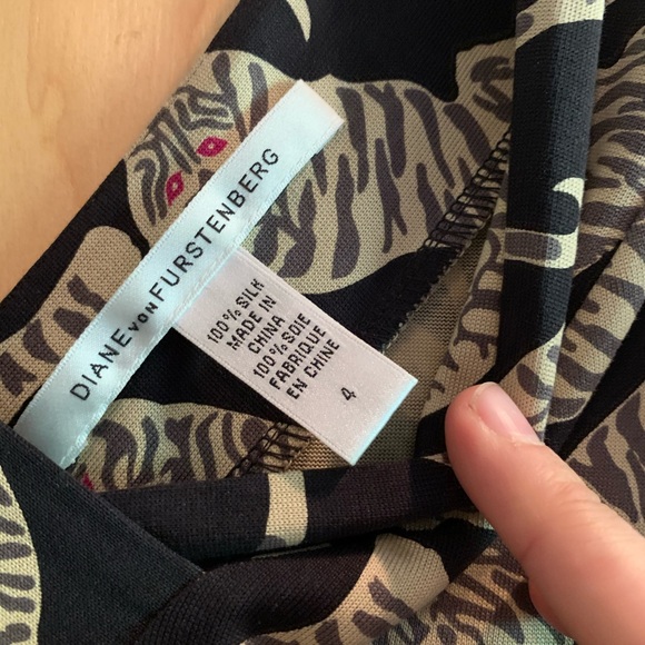 Diane von Furstenberg tiger dress - Picture 2 of 3